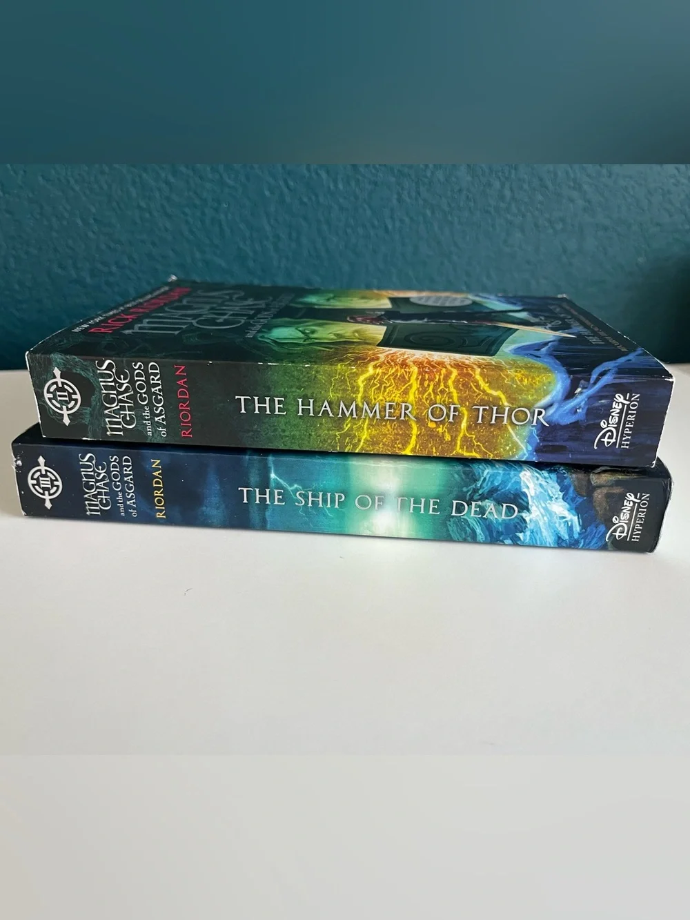 Rick Riordan Magnus Chase Gods of Asgard The Hammer of Thor The Ship of the Dead